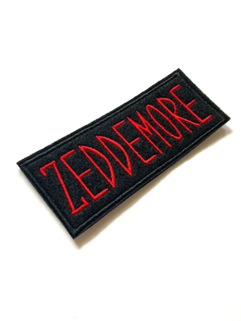 Ghostbusters Name Tag Uniform Custom Iron on or Velcro Patch Etsy