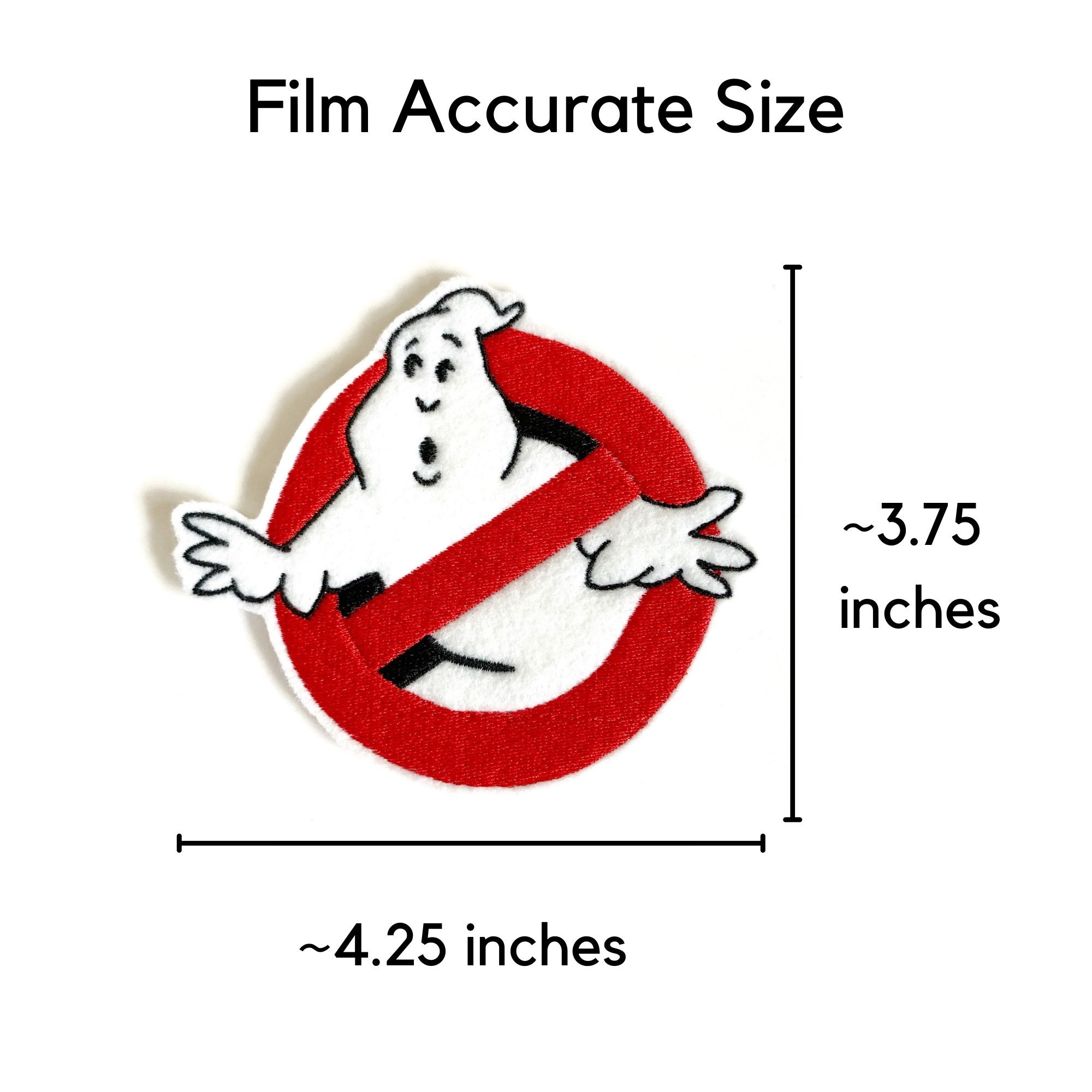 Ghostbusters Embroidered Iron Sew On Patch Fancy Dress Costume T Shirt Bag Badge - Foto 9