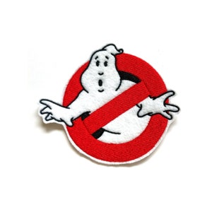 Ghostbusters Logo Patch Embroidered Iron On Patch Flight Suit Costume