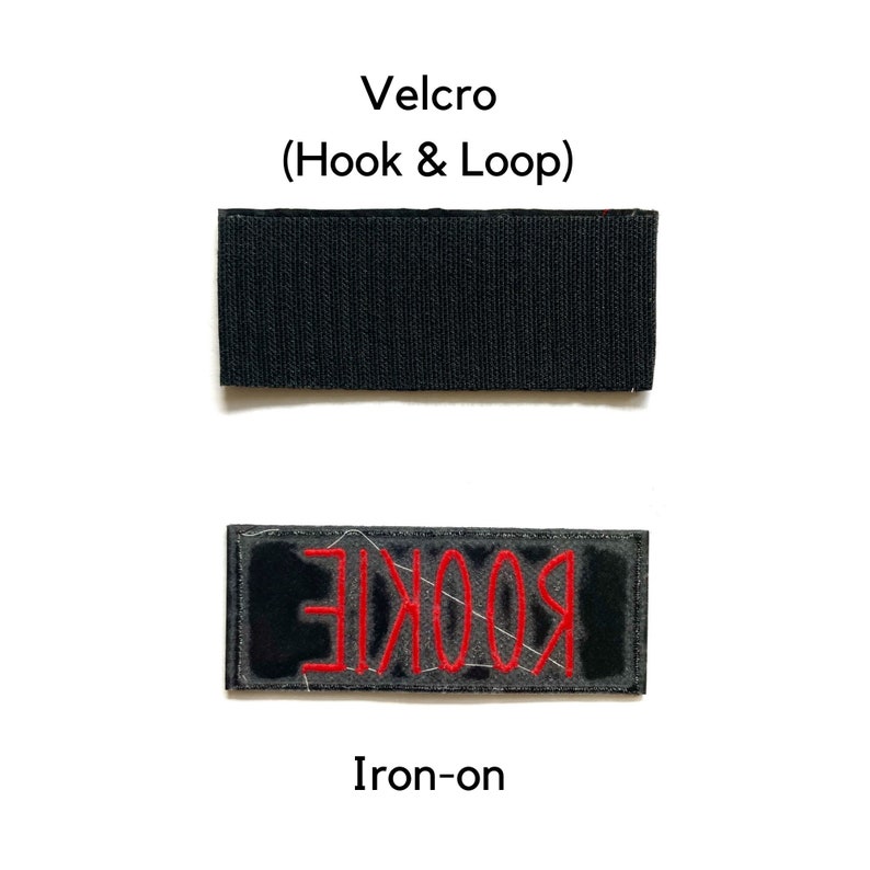 Ghostbusters Name Tag Uniform Custom Iron on or Velcro Patch Etsy