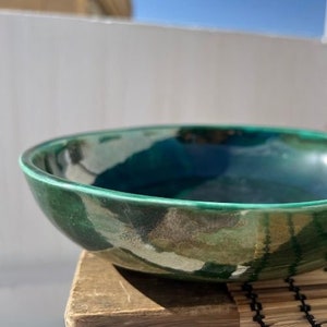Gaya Handmade Ceramic Bowl, Kitchen Bowl, Deep Plate, Collection Bowl, Kitchen Gift, Artisanal Ceramics