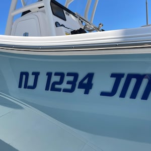 Custom Malibu 3D-embleemstijl overeenkomende registratienummers en badges 1/8" dik met lijm