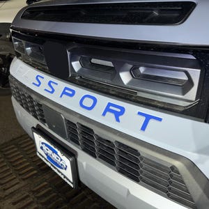Insertos de letras para parachoques delantero/parrilla compatibles con Honda Passport 2026+ / Plástico ABS premium / Fabricado en EE. UU.