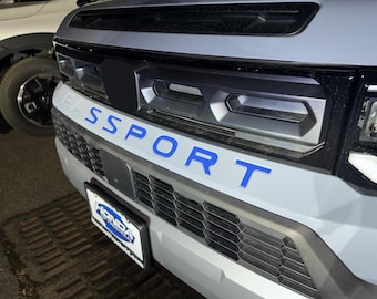 Front Bumper/Grill Letter Inserts Compatible with 2026+ Honda Passport | Premium ABS Plastic | Made in the USA