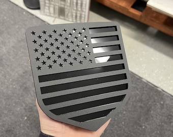 2010-2018 Ram® 1500 2500 3500 Tailgate Replacement Badges- American Flag Style