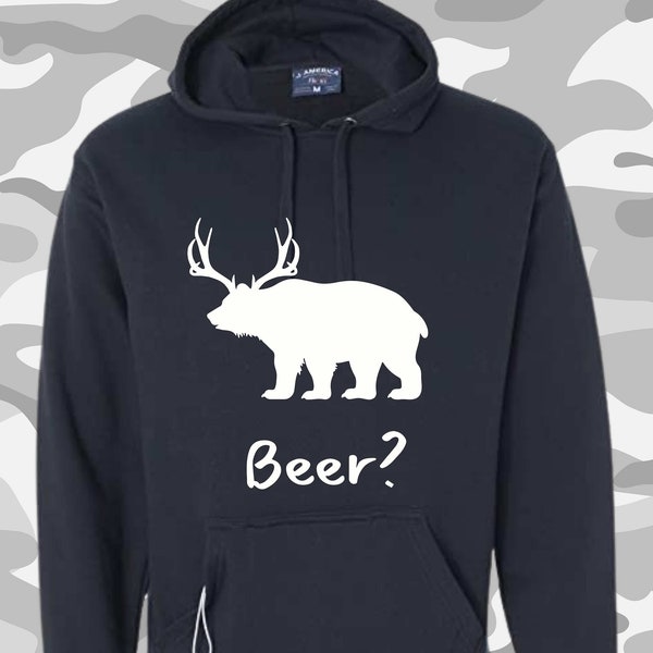 Beer Holder Hoodie Etsy