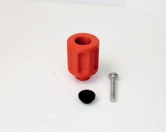 Old Town Sportsman PDL CRUSHER 2" Steering Riser Knob By YAK Hobby - Red