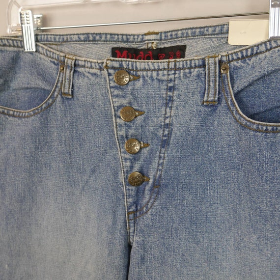 Vintage Mudd Y2K NEW Flare Denim Jeans Size 11 - image 5