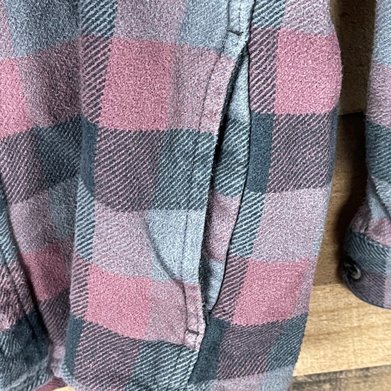 Orvis Heavyweight Flannel Shirt Jacket/ Oversized… - image 6