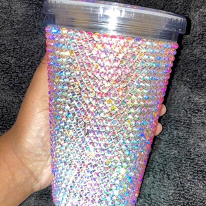 Full Rhinestone Tumbler