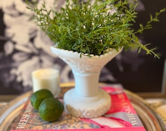 Milk Glass Vase