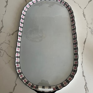 Czechoslovakia Victoria China Lusterware Platter