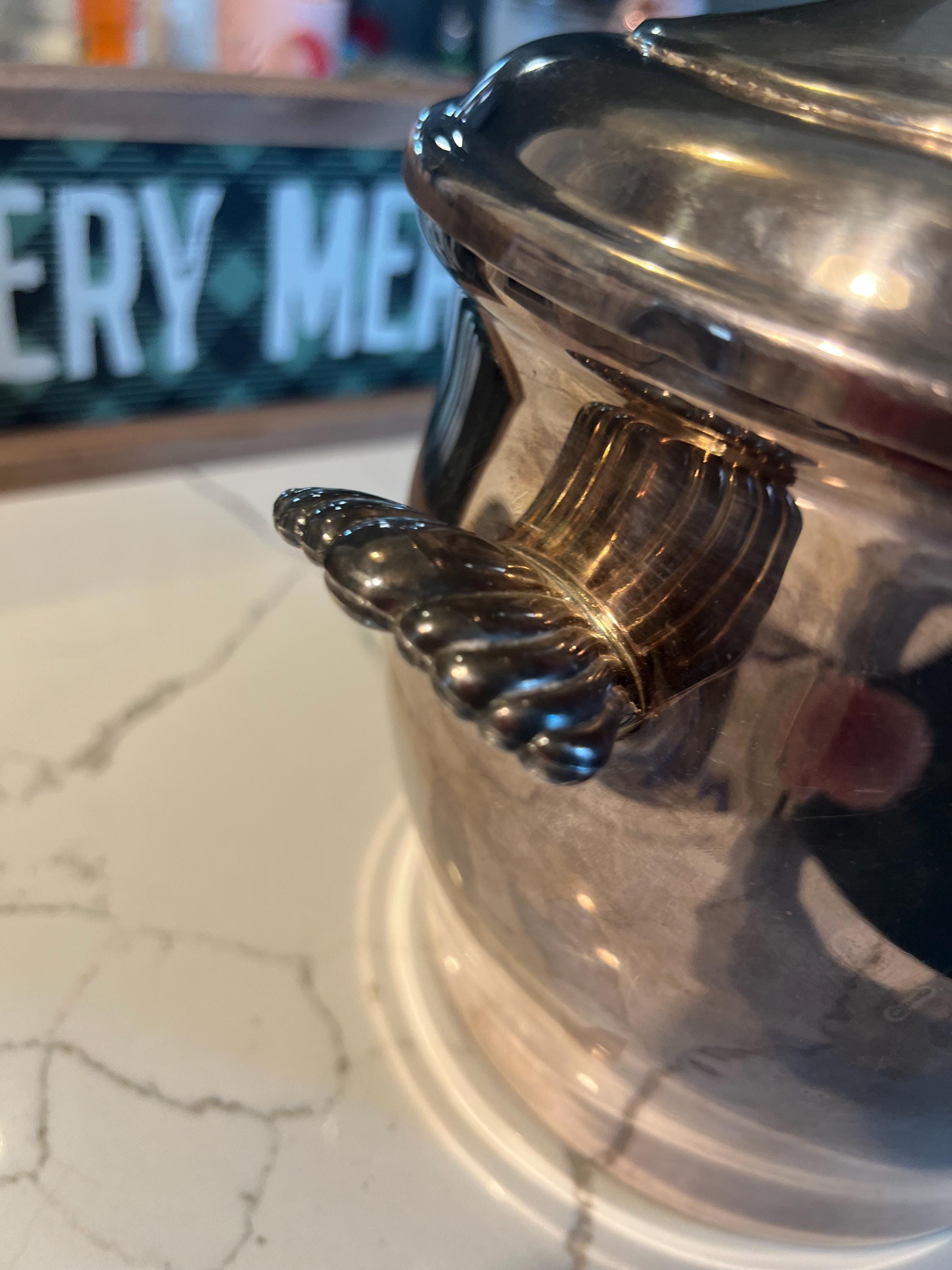 Vintage Silver Plate Ice Bucket, Wm. A. Rogers - Etsy