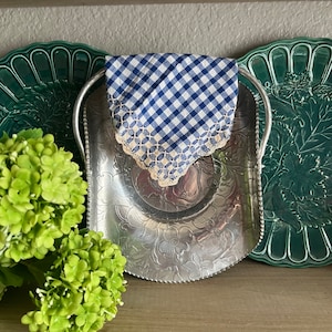 Vintage Aluminum Fruit Motif Tray