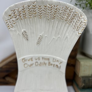 Vintage Daily Bread Plate