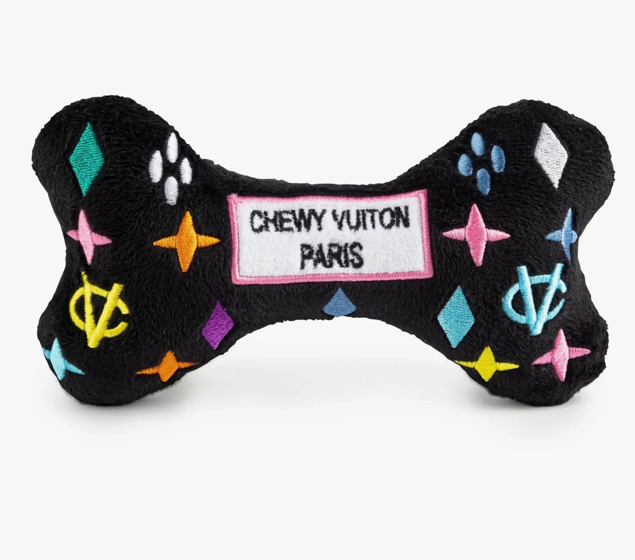 plush bone shaped dog toy