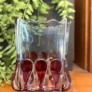 Vintage Cranberry Vase