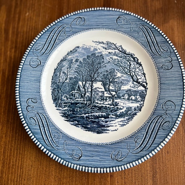 Currier & Ives Dishes