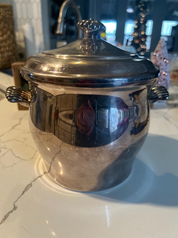 Vintage Silver Plate Ice Bucket, Wm. A. Rogers - Etsy