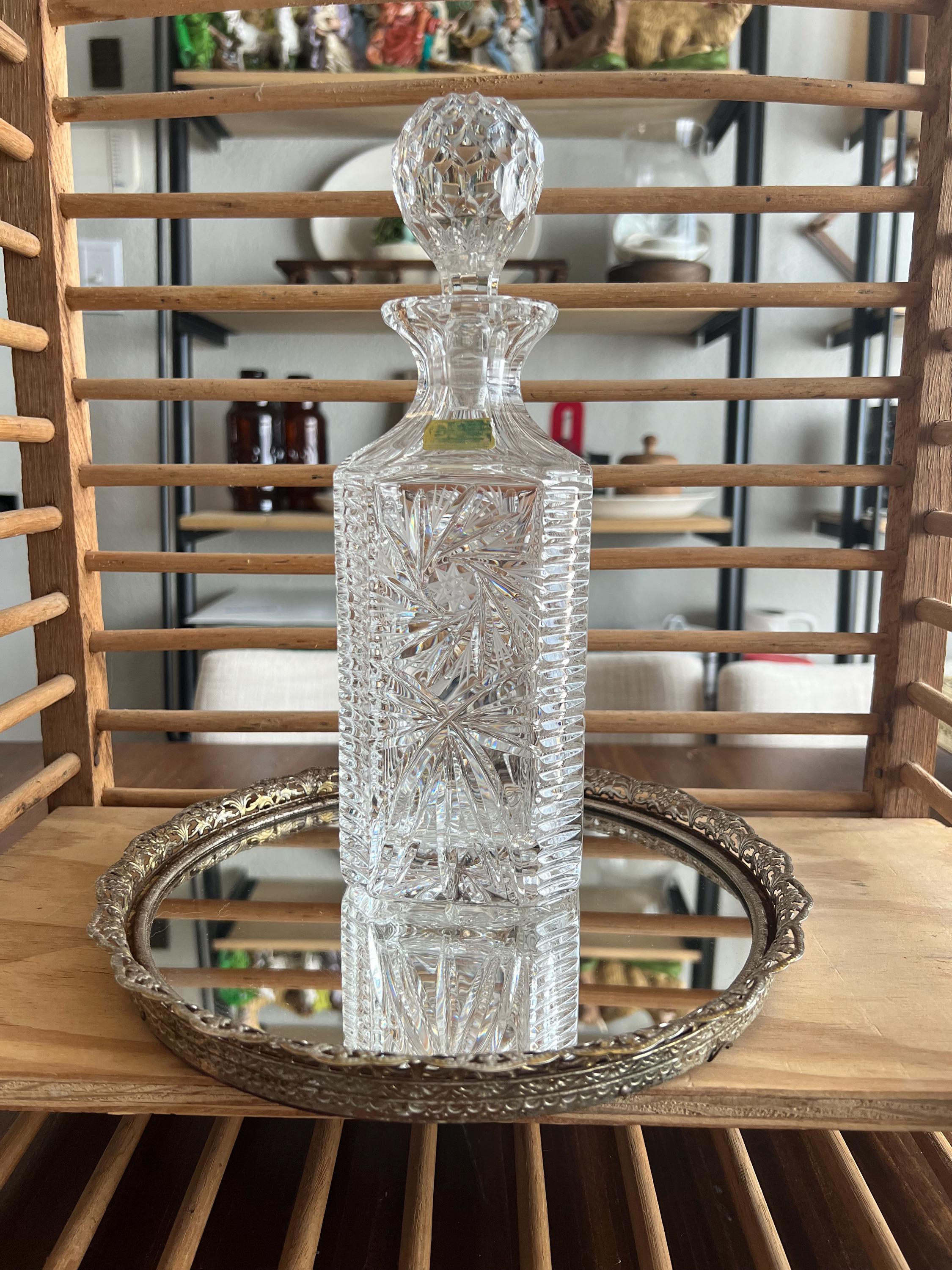 Crystal Decanter - Etsy
