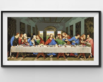 The Last Supper Paint by Number Kit