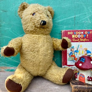 Vintage Stuffed Bears in Overalls - Etsy UK