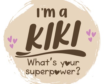 Autocollant Kiki Superpower