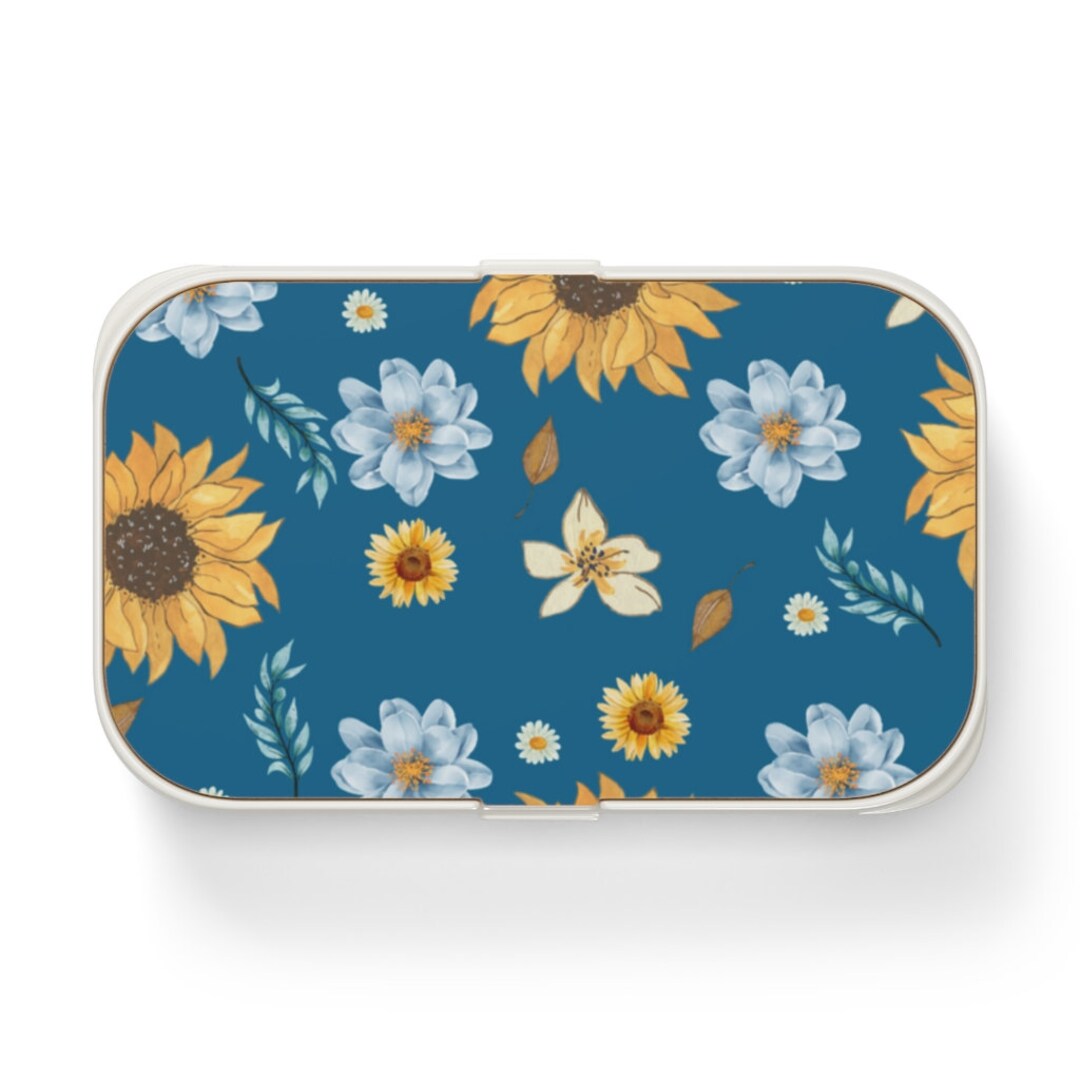 Sunflower Bento Box Lunch Box Cute Lunch Box Travel Food Storage Flower