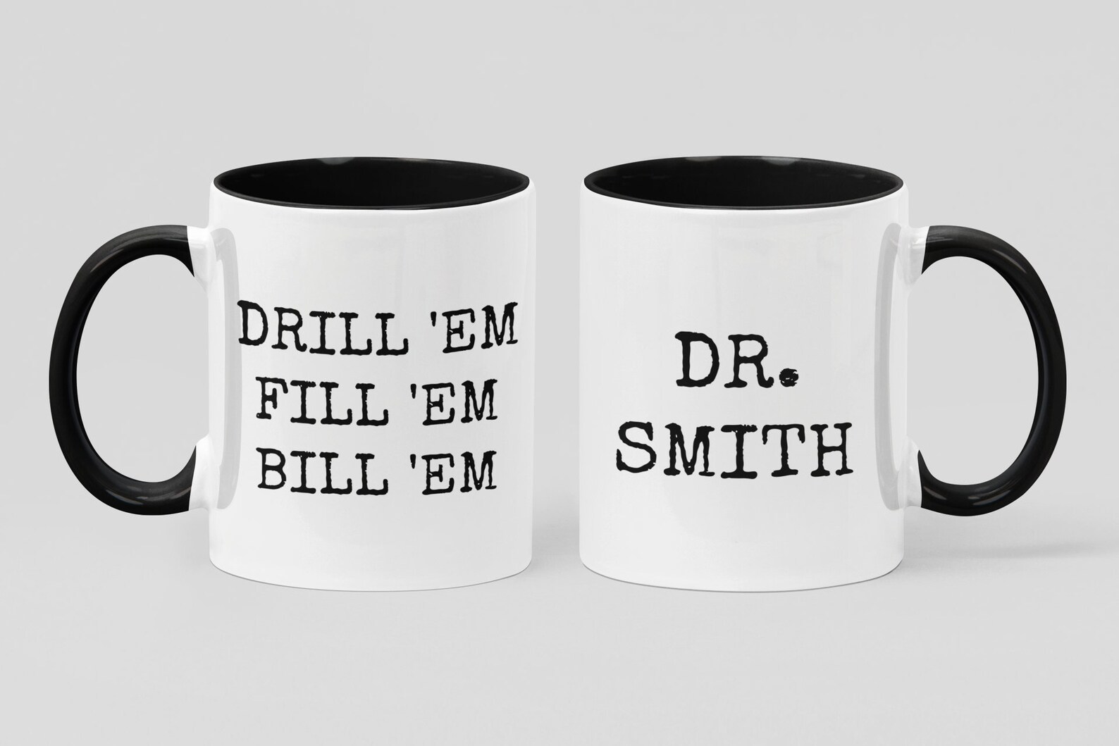 Personalized Dentist Mug Funny Gift for Dentist Orthodontist Etsy