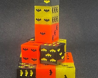 Vuelo nocturno - Juego de dados D6 de 6 piezas