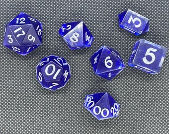 Sentinel Regalia - Juego de dados de 7 piezas para rol, mazmorras y dragones, DnD