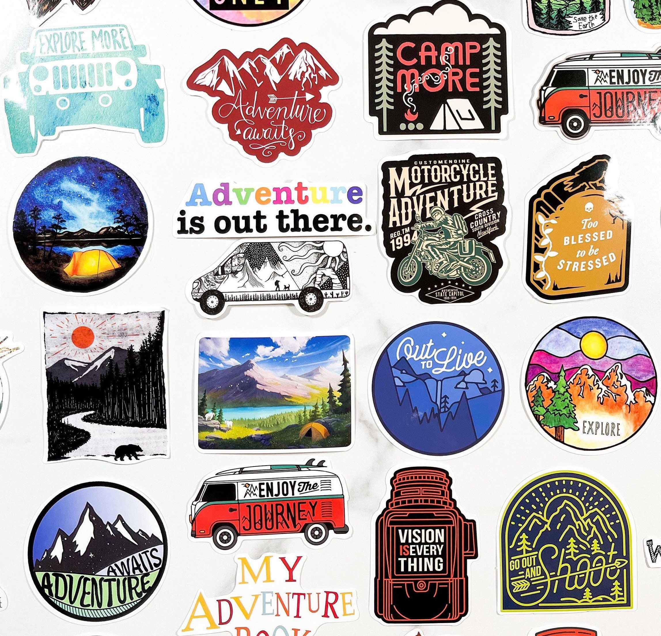 CAMPING LOVER Sticker for Sale by petershalom777