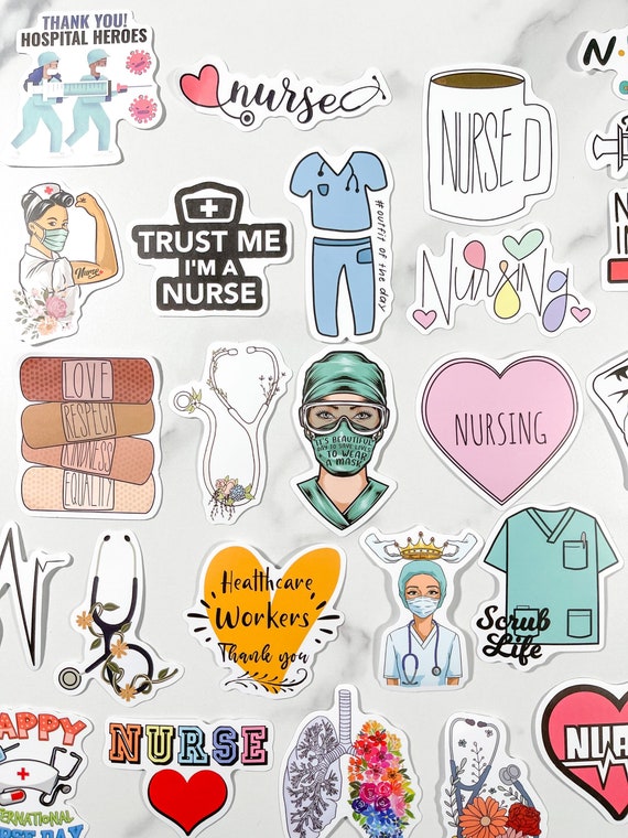 Laptop Stickers Doctor, Graffiti Stickers, Nursing Stickers