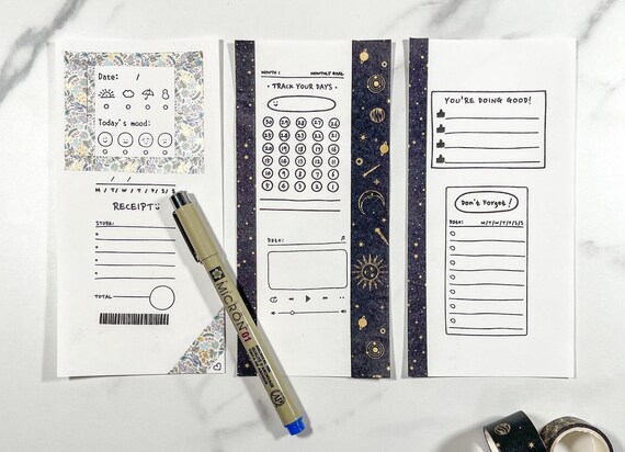 Bullet Journal Day Planner Wooden Stamps Planner Stamps Planner Rubber  Stamp Journaling 2023 New Year Planner Stamps 
