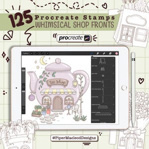 Stempelset voortplanten, thema voorkant, zakelijke penselen, winkelmonsters, architectuurontwerp, digitale kunst, marktillustratie, professionele creatie