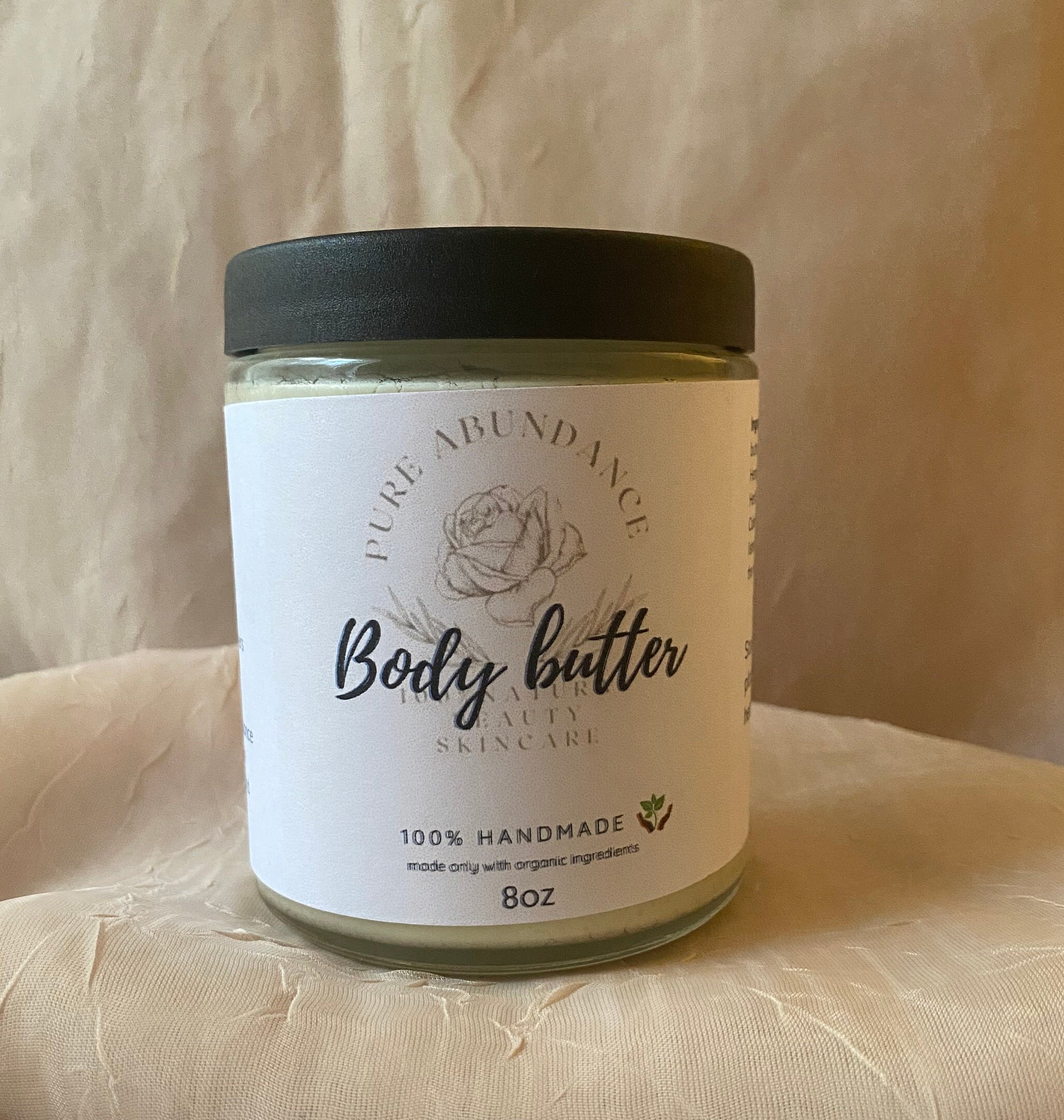 100 Natural Handmade Body Butter, Whipped Body Butter Etsy
