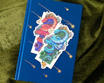 Neon Dragon Bookmarks