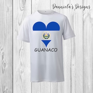 GUANACO/ camisa salvadoreña