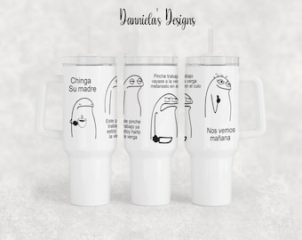 Vaso Flork/ Vaso Pinche trabajo- vaso de flork/ Vaso de 40 oz