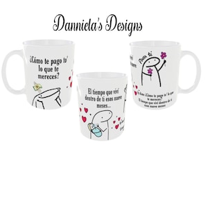 flork mug- cancion en taza- como te pago todo lo que te mereces- regalo para mama- taza para mama