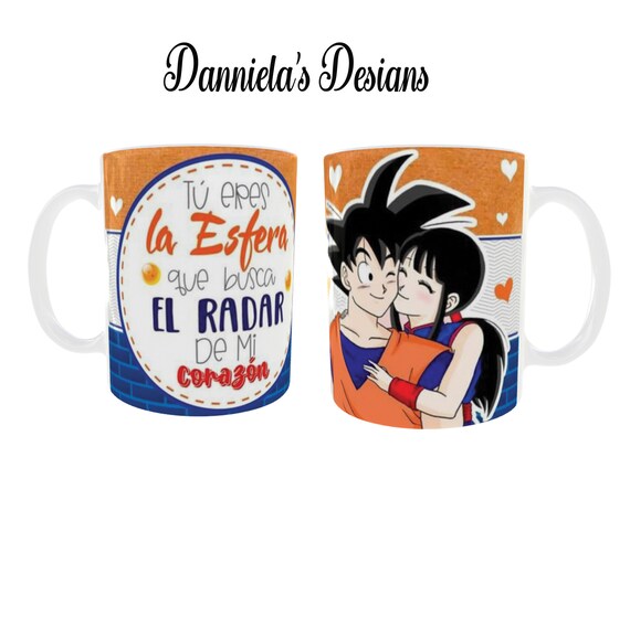 Taza De Amor Goku/taza Tu Eres Mi Esfera Valentine's Day y milk taza Taza De Amor Goku/taza Tu Eres Mi Esfera Valentine's Day