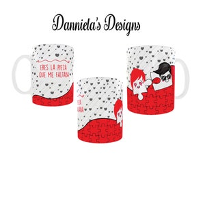 Taza de amoreres la pieza que me faltaba- Regalo de amor
