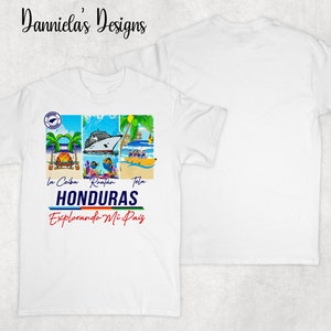 Camisa de Playas hondureñas / Honduran shirt/ Camisa de Honduras