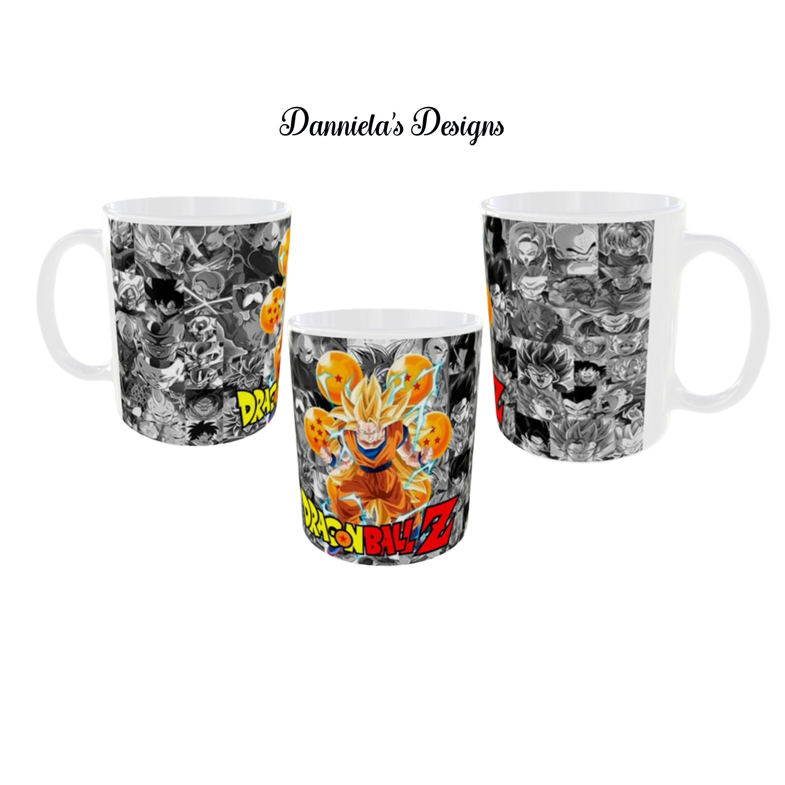 Dragon Ball Z - DBZ Parodic Mug with Blue handle and Blue interior - Super  Sonic X Son Goku 3 (Funny Dragon Ball Z - DBZ Parody - High Quality Mug -  Ref : 462)