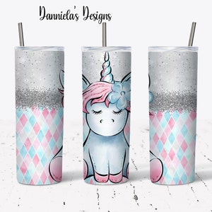 Unicorn Stainless Steel Tumbler - Etsy