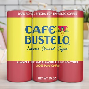 20oz or 30oz Coffee Inspired Skinny Tumbler | Stainless Steel Insulated Travel Mug | Coffee Lover Gift | Hot & Cold Drink Cup