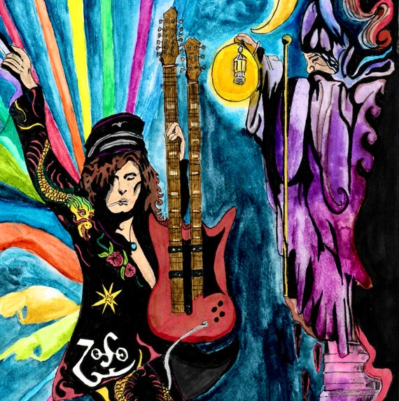The Hermit Tarot Led Zeppelin