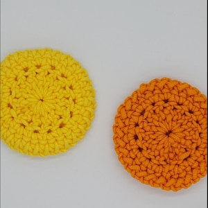 Dish Scrubbies - Reusable Dish Scrub Pad, Vegetable Scrubbie, Kitchen Scrubbies, Nylon Scrubbies