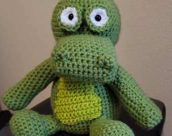 Alligator Stuffed Crochet Animal