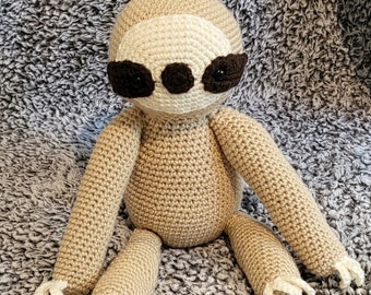 Sloth Crochet Stuffed Animal